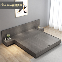The Nordic ban shi chuang tatami bed 1 8 meters double modern minimalist 1 5 ri-master bedroom economy chu wu chuang