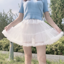 Lolita skirt with boneless lolita soft sister half-body skirt cosplay violent Carmen and dress