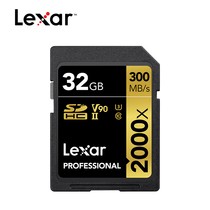 Lexar SD Card 32g memory card High speed SDHC large card digital camera memory card 300MB s MLC particles