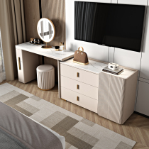 Light and luxurious dresser Bedrooms Modern minimalist 2022 New online red ins Wind small family Type telescopic make-up table