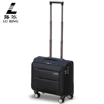 Boarding suitcase 14 inch boarding box 16 inch business trolley case Small 18 inch horizontal suitcase Oxford cloth