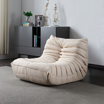 TOGO Caterpillar lazy sofa bedroom Nordic freehand space tatami single net red leisure sofa recliner