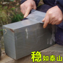 Natural old grindstone increase the medium and coarse grindstone for household kitchen kitchen knives grindstone cutting edge coarse grindstone rural oil stone god stone