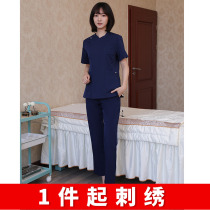 Duozhi doctor work clothes men and women wash clothes beauty oral dental pet operating room clothes nurse split suit