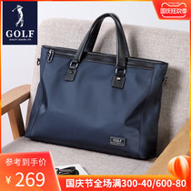 Golf Mens Briefcase Multifunctional Business Bag Large Capacity Shoulder Bag Simple Casual crossbody Hand bag