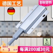 Rebounce non-handle push type double-open cabinet wardrobe door invisible drawer non-punch rebound self-elastic press