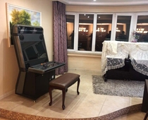 Arcade machine large fighting machine coin desktop double rocker Moonlight treasure box nostalgic one Pandora box game machine