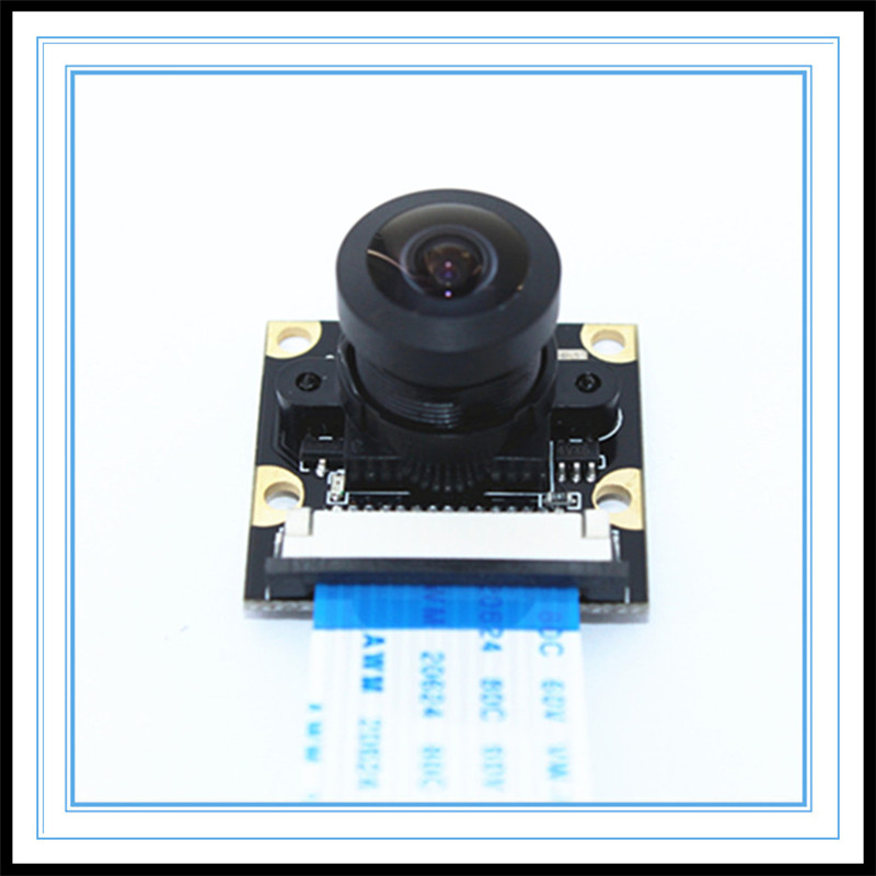 160-degree raspberry camera 5 million fisheye night vision Raspberry PI 3/4 generation focal length adjustable
