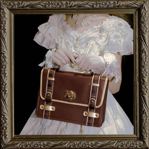 【Mori Traveler】#蔷薇 # Japan Style Classic Only Shoulder Diagonal Hand Carry Sailor - JK Uniform Sword Bridge Bag Elegant Women lolita bhiner lolita fashion