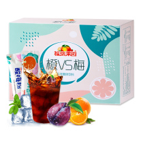Furui Orchard 540g sour plum fresh orange (box) 18 small strips instant drink orange juice portable and affordable