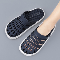 Slippers Mens Shoes New Summer Trends Outside Wearing Non-slip Deodorant Sports Ins Dongle Shoes Beach Sandals Sandals Men
