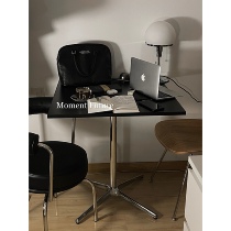 Moment Future Middle ins Home Blogger Cafe High Coffee Table Small Table Simple Premium