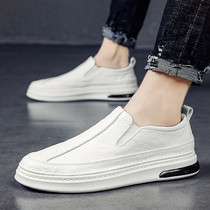 Board shoes mens shoes 2021 Autumn New Lefu shoes Joker trend casual small white shoes mens bean trendy shoes