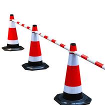 Road cone parking space no parking ice cream warning roadblock railing parking pile telescopic connecting rod square cone barrel reflective cone bucket