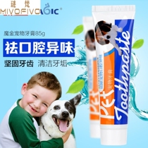 Pet toothpaste to remove dirt and get rid of bad breath dog toothpaste oral cleaning supplies pet supplies