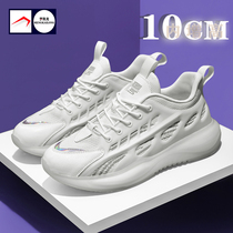  Mens shoes 2021 autumn small invisible inner height-increasing shoes 10CM8CM6 mens casual sports thick-soled daddy shoes