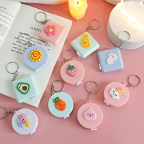 Mini small tape measure portable cute tape ruler soft ruler meter portable measurement three circumference waist clothes ruler