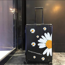  Quan Zhilong GD with the same little daisy sticker art suitcase sticker large whole suitcase trolley box sticker tide