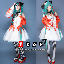 VOCALOID Yuki Miku Cosplay costumes