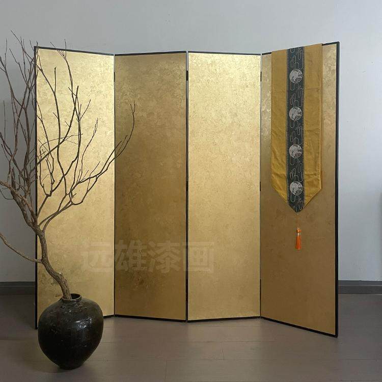 金箔屏风四扇-金箔屏风四扇促销价格、金箔屏风四扇品牌- 淘宝