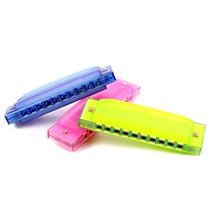 Childrens harmonica whistle childrens playing instrument color Blues beginner mouth organ toy