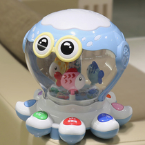 Octopus hand drum early education educational toy baby child 3 months 9 baby 1 year old 7 Multi-Function 4 Music Beat drum 6