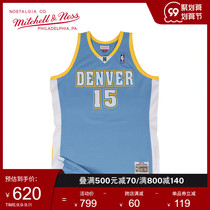 Mitchellness MN Anthony 03-04 Nuggets SW vintage jersey mens and womens basketball uniform vest tide