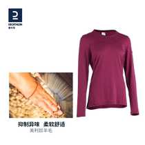 Decimanut official undershirt Merlins wool thermal underwear for women autumn and winter workout for mens blouses ODSF