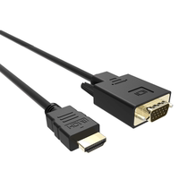HDMI to VGA cable Computer to TV 1 5m adapter cable HD conversion cable support 1080P