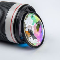 Photographic camera 77mm limited color-plated version kaleidoscope special effect filter