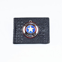 Revenge League Iron Man Superman Captain America cartoon clip driving license cover drivers license holder drivers license card bag