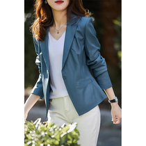 Laughing Han Pavilion Sheep Leather High Value Thin Suit Leather Suit Leather Suit Women PY230123AG