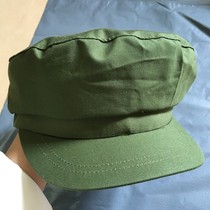 65-style old military cap Queliang veteran hat old military green diliang liberation hat hat hat