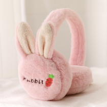 Girls warm earmuffs foldable Korean cute student earmuffs winter ear protections childrens earmuffs female earmuffs