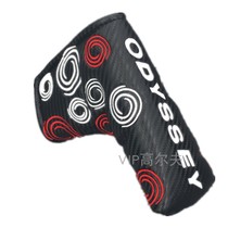 ODYSSEY ODYSSEY push rod sleeve straight push rod sleeve magnet golf putter cap black and white club cover