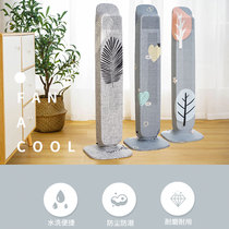 Elastic Universal Tower Fan cover tower fan cover dust cover round tower fan all-inclusive fabric Japanese floor-standing tower fan cover