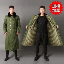 New northeast coat mens winter thick long cotton coat cold storage overalls cold suit