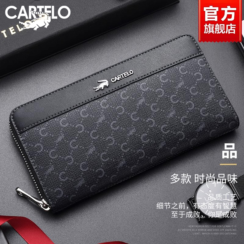 クロコダイル財布 メンズ 2023 新作 大容量 長財布 カードバッグ 軽い 高級 高級 ビジネス シンプル クラッチバッグ