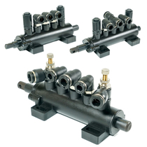 Excellent special demolition and pickage machine accessories five-way valve foot valve control valve switch