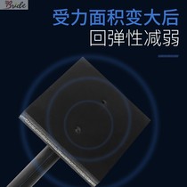 Paving floor tile slapping plate Magnetic tile installation hammer anti-aircraft drum knock flat soft rubber clapping plate Elastic beef tendon