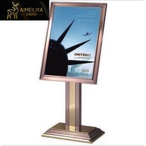 Stainless steel antique bronze sign display stand sign sign sign bronze Billboard