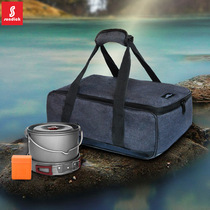 Outdoor cookware set pot gas tank anti-collision storage bag picnic cutlery bag barbecue bag ice bag extra large capacity