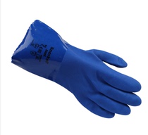 Ansell Ansell 4-644 Anti-oil gloves resistant to acid-base oil resistant PVC anti-chemical hand protection