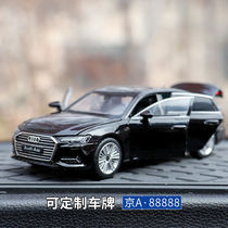 Audi A6 creative simulation alloy car model car decoration center console car decoration supplies male