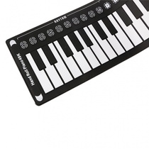(Flagship store) Multifunctional childrens hand roll piano soft piano folding small 49-key playing power cord