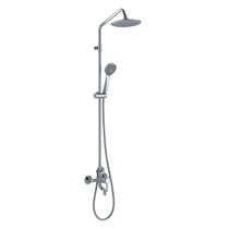 Farnsa bathroom clear pole shower head F2M9011C