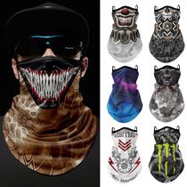 Summer mask motorcycle retro riding facial towel bib Motorcycle spring and summer anti-UV magic headscarf veil