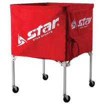 Star Shida movable four-corner ball frame folding foot basket volleyball frame portable football storage box team big ball basket