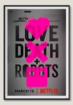 Love Death and Robot 3 HD Blu-ray Propaganda Painting