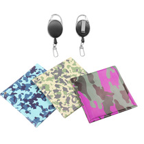2021 Korean version of popular GOLF ball hanging ring wipe camouflage double-sided cotton GOLF GOLF wipe cloth GOLF